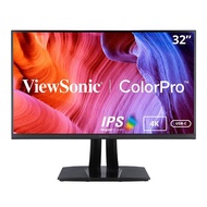 VIEWSONIC MONITOR (จอมอนิเตอร์) VP3256-4K - 31.5 INCH IPS 4K 60Hz ADAPTIVE SYNC USB-C