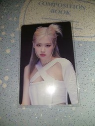 BLACKPINK rose 小卡