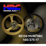 RS150 TZ3 HRC MVR1 SPORT RIM LIMITED 160/275-17 W/DISC