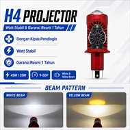 GS1 H4 LED Projector Headlight H4 Mini Projector Lens Motorcycle Car Headlight Headlamp ZE5 201