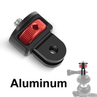 【Worth-Buy】 Aluminum Alloy 1/4 Inch Mini Tripod Screw Adapter For Hero 12 11 10 M10 4k Camera Accessory