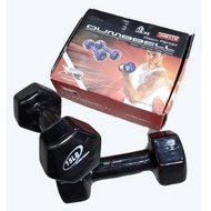 寶林站 Joerex 15磅 對裝包膠啞鈴 (每邊15磅) 15LB Dumbbell (黑)
