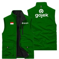 Gojek Vest + Flag Gojek Outdoor Vest/