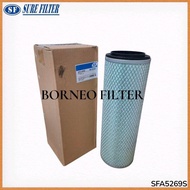 SFA5269S Inner Air Filter J8552691 AF25269 P141319 A-8634 JAE-88082 AF963 PA2547 A-7632 SFA1319S P50