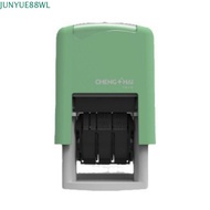 JUNYUE88WL Date Stamps, Automatic Ink Return Smooth Running Self-Inking Stamps, Solid Color English 
