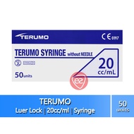 TERUMO SYRINGE 20CC (20ML) LUER LOCK 50S (CODE SS+20L)