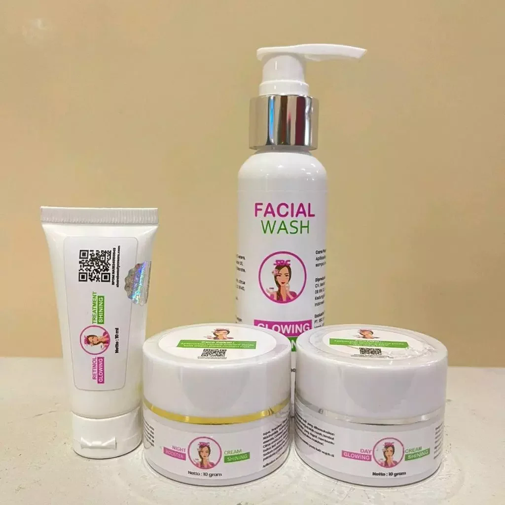 PAKET ISI 4 SALEP RETINOL/FLEK SUSAH PUTIH KULIT BADAK - SBC GLOWING