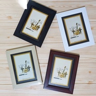 5R Photo Frame (12.5 x 17.5cm) Minimalist black and white Photo Frame Wall Decoration