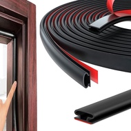 [Clearance Sale]  6M Draught Excluder D-Shape  Door Sealing Strip for Window and Door