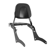 รถจักรยานยนต์ที่ถอดออกได้ Sissy Bar พนักพิงด้านหลังกระเป๋าเดินทางสำหรับ Honda Rebel 500 Rebel 300 CM