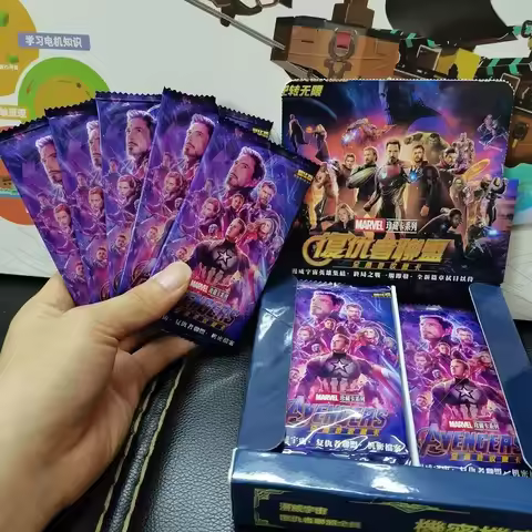 Genuine Collector's Edition Avengers Cards Marvel Spider-Man Cards Iron Man Collection Fans Captain 