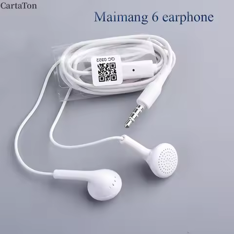 Original Y6 3.5mm Earphone With Mic For Huawei nova 2 3 2i 3i 3e P20 P30 P10 lite honor 8 9 8X 9X 9I