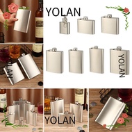 YOLANDAGOODS Liquor Flask Leakproof Drinking Bottle Drinkware Whiskey Holder