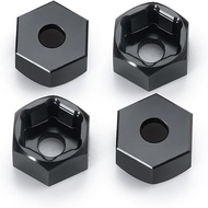 MORLORDY 4Pcs 5mm hingga 7mm Roda Hex Hab Penyesuai Penggabung Hex RC untuk WPL D12 1/10 Trak RC 1/2
