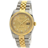 勞力士 116233G Datejust 10P 鑲鑽腕錶 不鏽鋼/SSx18K黃金 男款 ROLEX