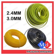 SENCO Grass Cutter Nylon Trimmer Line Tali Mesin Rumput 2.4mm/3.0mm 割草绳 350 METER 1KG 1lbs Tali Poto