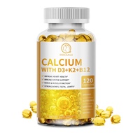 Calcium Vitamin D3+ K2+ B12/120 Caps.แคลเซียม​ วิตามิน​ D3 เพื่อ​สุขภาพ​กระดูก​ ฟัน​ เสริมสร้าง​ภูมิ