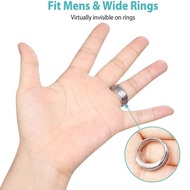 Sizes Silicone Invisible Clear Ring Resize Size Adjuster cincin