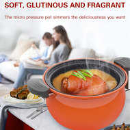 Ezey Micro Pressure Cooker NonStick Stew Bini Soup Pot New European Style Micro Pressure Cooker