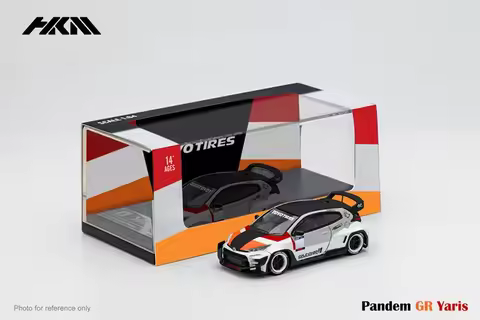 HKM 1/64 GR Yaris Pandem Rocket Bunny Model Cars