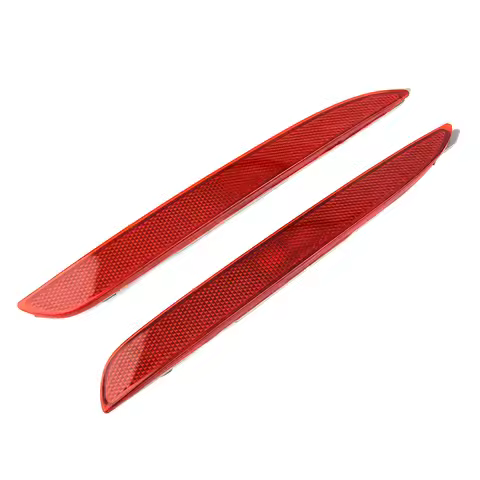 For Mazda 3 BL 2009~2013 Reflector Rear Bumper Car For Mazda Left + Right Lighting Parts Red 1011108