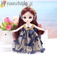 NANZHIJIA Molly Girls' Doll Princess Dolls Model Articulated Doll Diy Toy Clothes Dress Up Gift 17cm