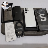Samsung S22 Ultra 256GB White Putih Ex SEIN Second