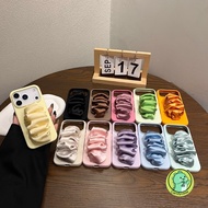 Elegant Hair Tie Style Wristband Phone Case For iQOO 13 12 11 Pro 11s U5 U5e U3 U3x iQOO13 iQOO12 iQ