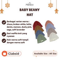 Mamaca Baby Newborn Waffle | Soft Newborn Baby Beanie