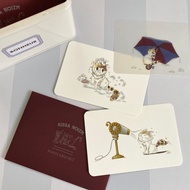 postcard_明信片【Dry】【shampoo】【umbrella】【set】