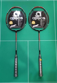 Apacs Lethal 60 (3U/G2) With String&amp;Grip (Up StringService Free) Badminton Racket