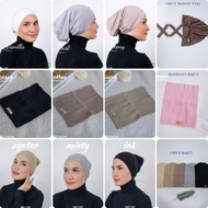 Bandana Ciput Rayon Hanum Knitted Dwihanda by hanum_id hanum