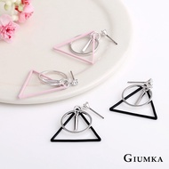 GIUMKA Female Earrings Dangling Korean Style Geometric Triangle Round Various Options MF07060