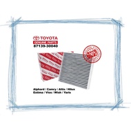 {JS} TOYOTA VIOS NCP93,HILUX KUN25 ,ALTIS ,CARMY ACV40 ,INNOVA AIR COND CABIN AIR FILTER (CHARCOL CA
