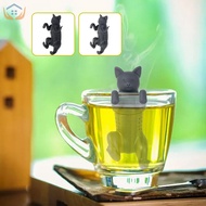 Cat Tea Filters Creative Silicone Cat Tea Infuser High Temperature Resistant Food-Grade Cat Tea Stra