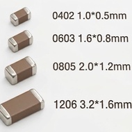 0402 0603 0805 1206 10pF - 82pF SMD Chip Capacitor