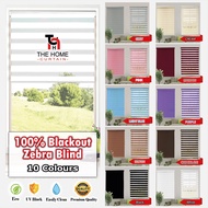 𝗭𝗘𝗕𝗥𝗔 𝗕𝗟𝗜𝗡𝗗 WHITE / Bidai Zebra Moden/ Zebra Blind/Bidai Tingkap / ROLLER BLINDS PREMIUM Zebra Blind