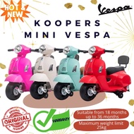 ORIGINAL Koopers Mini Vespa 6V Electric Ride-On (With Warranty)