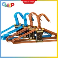 GANTUNGAN (5 PACKS 50 HANGER/) WIRE HANGER CLOTHES HANGER 88 COLORED WIRE HANGER/ CLOTHES HANGER/