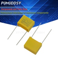 10PCS 470nF capacitor X2 capacitor 275VAC Pitch 15mm X2 Polypropylene film capacitor 0.47uF