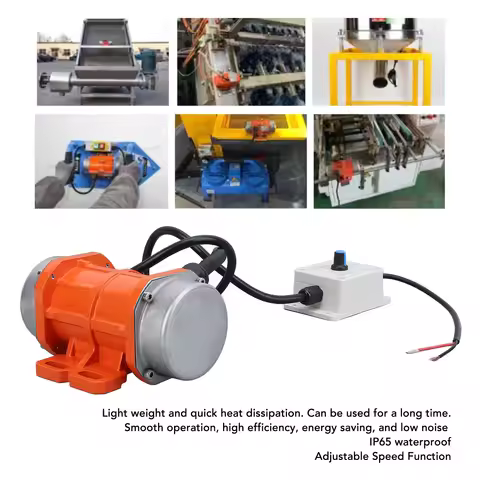 DC24V Brushless Vibration Motor 4000RPM Adjustable Speed IP65 Waterproof Small Electric Concrete Vib
