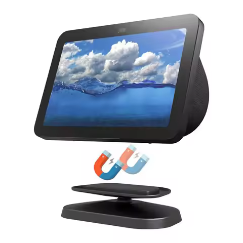 AB25 Stand for Echo Show 8 (3Rd Gen) Adjustable Design to Improve Viewing Angle Swivel and Tilt Acce