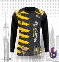 Jersey Dewasa Malaysia Lengan Panjang Sport #LS70