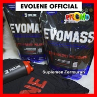 Evomass EVOLENE Evo Mass Strawberry Gainer 10lbs 10 lbs BPOM HALAL Supplement Fitness Increases Weig