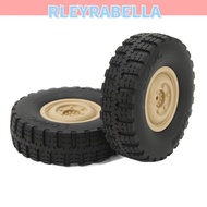 RLEYRABELLA 4Pcs/Set RC Tires, 70mm Diameter Rubber RC Car Wheels, Durable High Performance RC Wheel