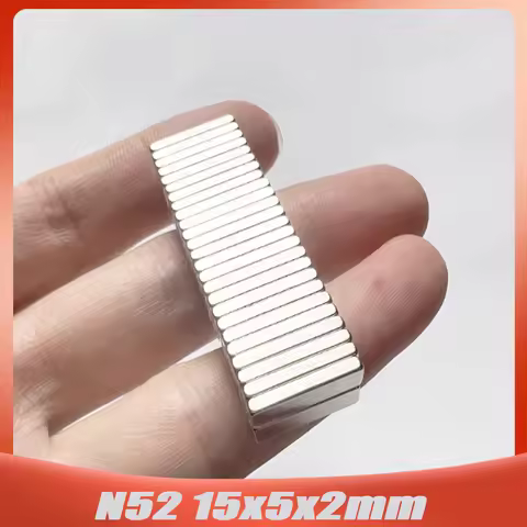 N52 15x5x2 Block Super Strong Magnetic Magnets 15mm*5mm*2mm Permanent Neodymium Magnet 15x5x2mm N52 