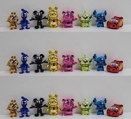 絕版粒粒 迪士尼100週年 Disney 100 粒粒公仔 時代廣場 711 電鍍金屬特別版一套8 款 米奇 麥坤 唐老鴨 史迪仔 奇奇 小熊維尼 chip Winnie the Pooh stitc