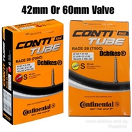 Continental 700c X 20c-25c Race 28 Road 42mm | 60mm | 80mm Presta Tube (1 Tube)