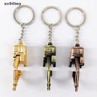 [xo94bsy] Alloy 3D Three-dimensional Excavator Keychain Pendant Car Accessory Gift