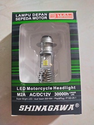 Lampu Led depan led motor SHINAGAWA M2A H6 AC DC motor BeatVarioSupra